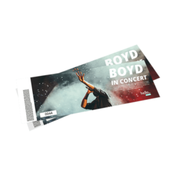 Event tickets printing