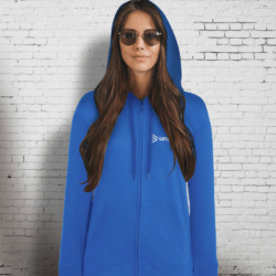Promotional Zipped Hoodie printing