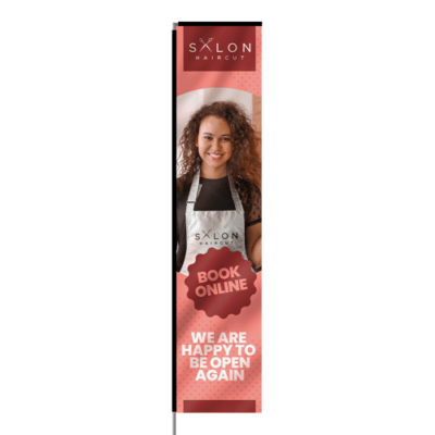 Rectangle Beach Flag