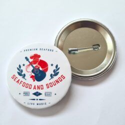 BUTTON BADGE 25mm - 75mm